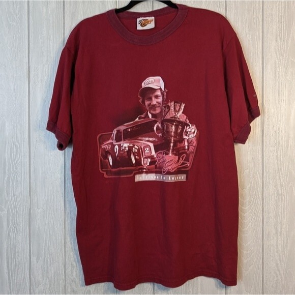 Vintage Other - Vtg Dale Earnhardt Nascar Winston Cup Winner 1980 Sz XL Ringer Tee